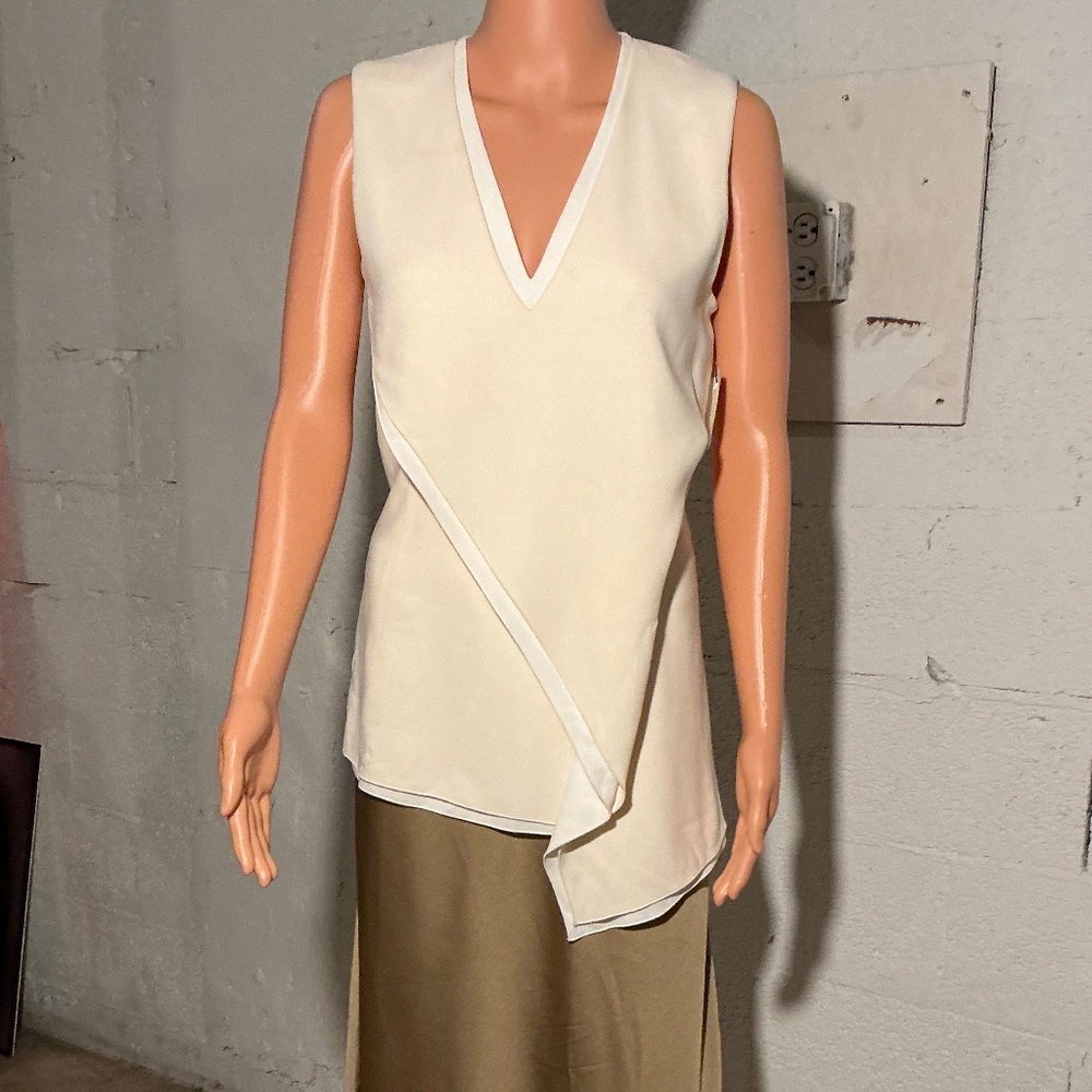 Reed Krakoff V-Neck Sleeveless Tunic V-Neck